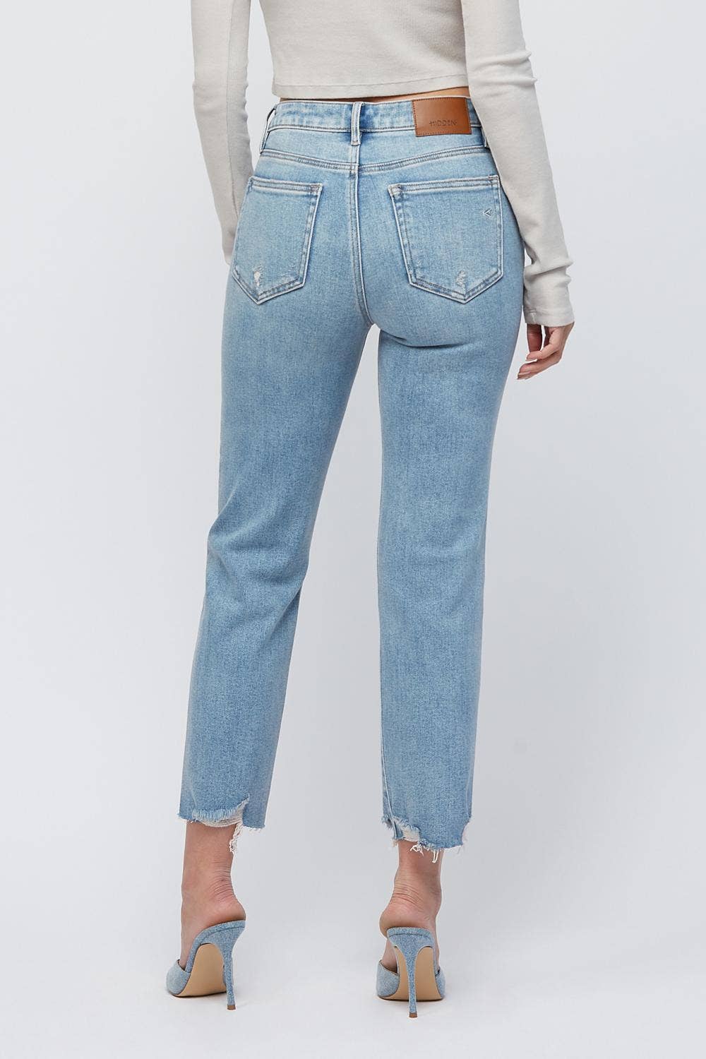 Medium Light Grinded Cropped Straight