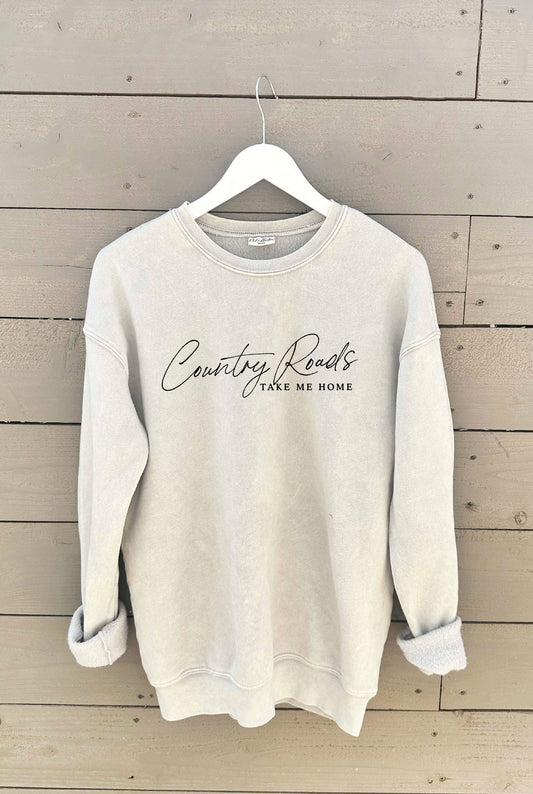 County Roads Sweatshirt